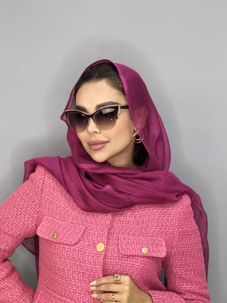 عینک آفتابی اورجینال Chanel چنل زنانه گربه اي لاكچري یووی 400