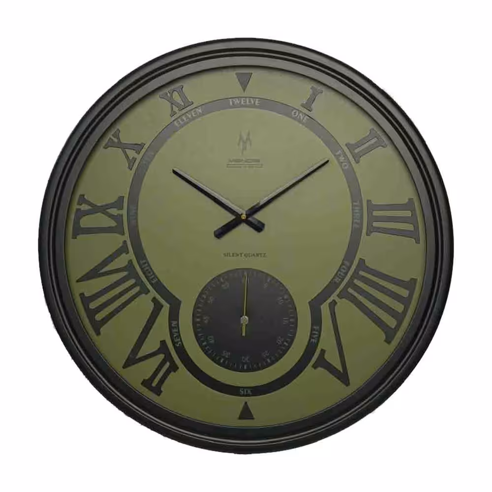 ساعت دیواری 582 سبز (MEN)