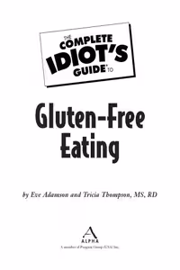 خرید و دانلود نسخه کامل کتاب The Complete Idiot&#039;s Guide to Gluten-Free Eating