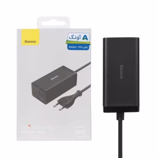 شارژر رومیزی 4 پورت 67 وات بیسوس مدل Gan5 Pro CCGP110201