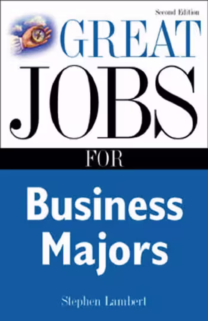 خرید و دانلود نسخه کامل کتاب Great Jobs for Business Majors, 2nd Edition