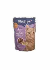 پوچ وينستون (Winston) گربه با طعم مرغ و جگر