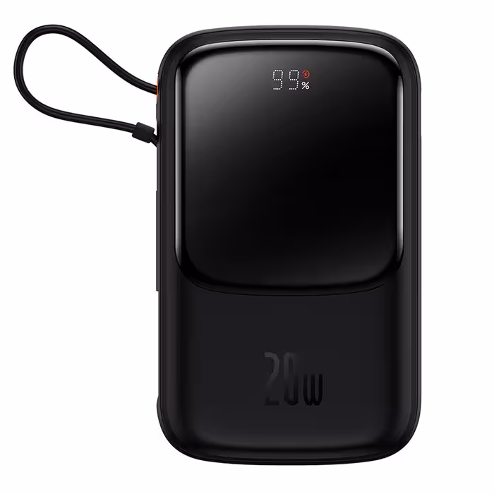 پاوربانک بیسوس مدل Qpow Pro توان 20 وات ظرفیت 10000mAH