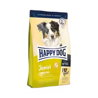 غذای خشک توله سگ باطعم بره و برنج برند هپی داگ Happy dog وزن 1 کیلویی