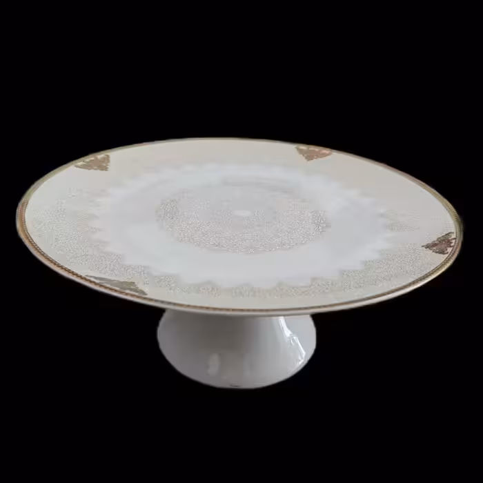 شیرینی خوری پایه دار طرح خورشید | amazonchi