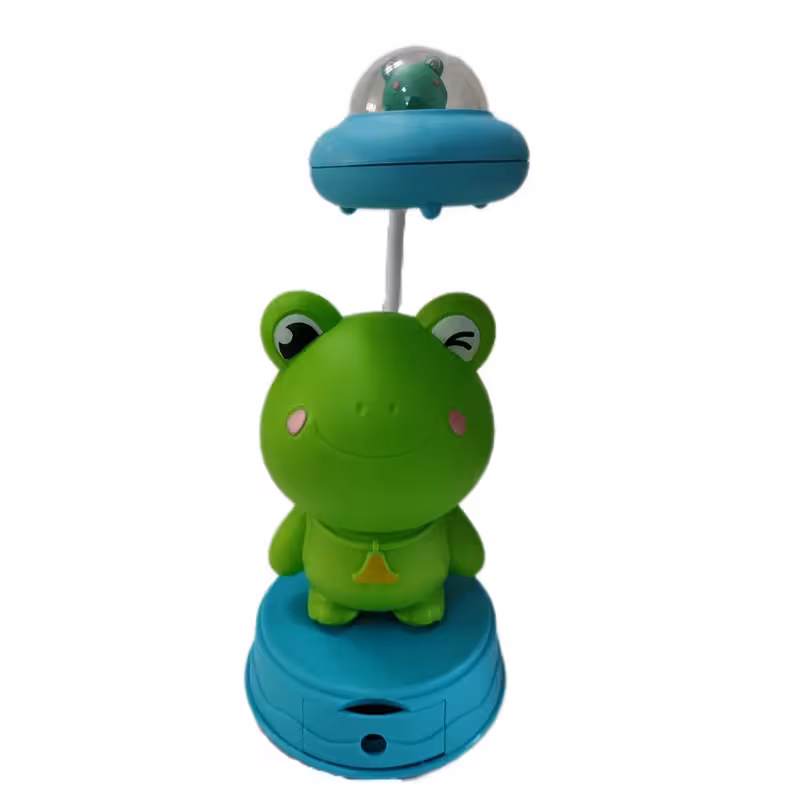 چراغ مطالعه طرح قورباغه سفینه دار | کالا مکس