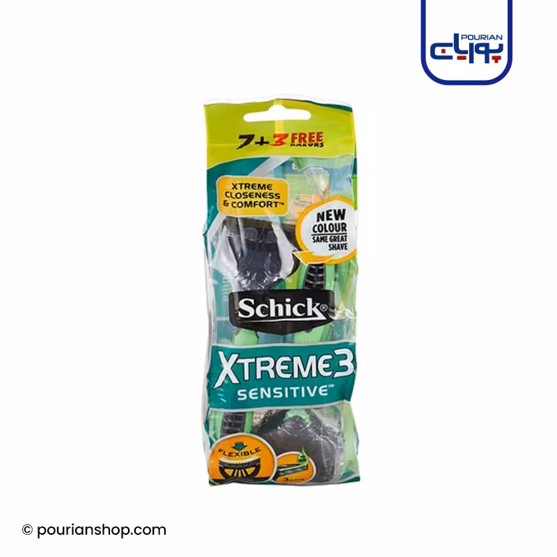 خودتراش شیک اکستریم پوست حساس _ SCHICK XTREME3 7 3