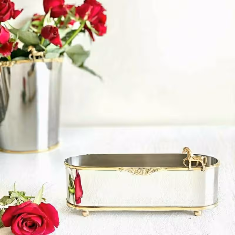 جا کارد و چنگال استیل برنج کد 4829