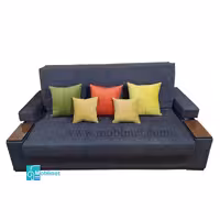 مبل تختخواب شو دو نفره رایکا باکسدار