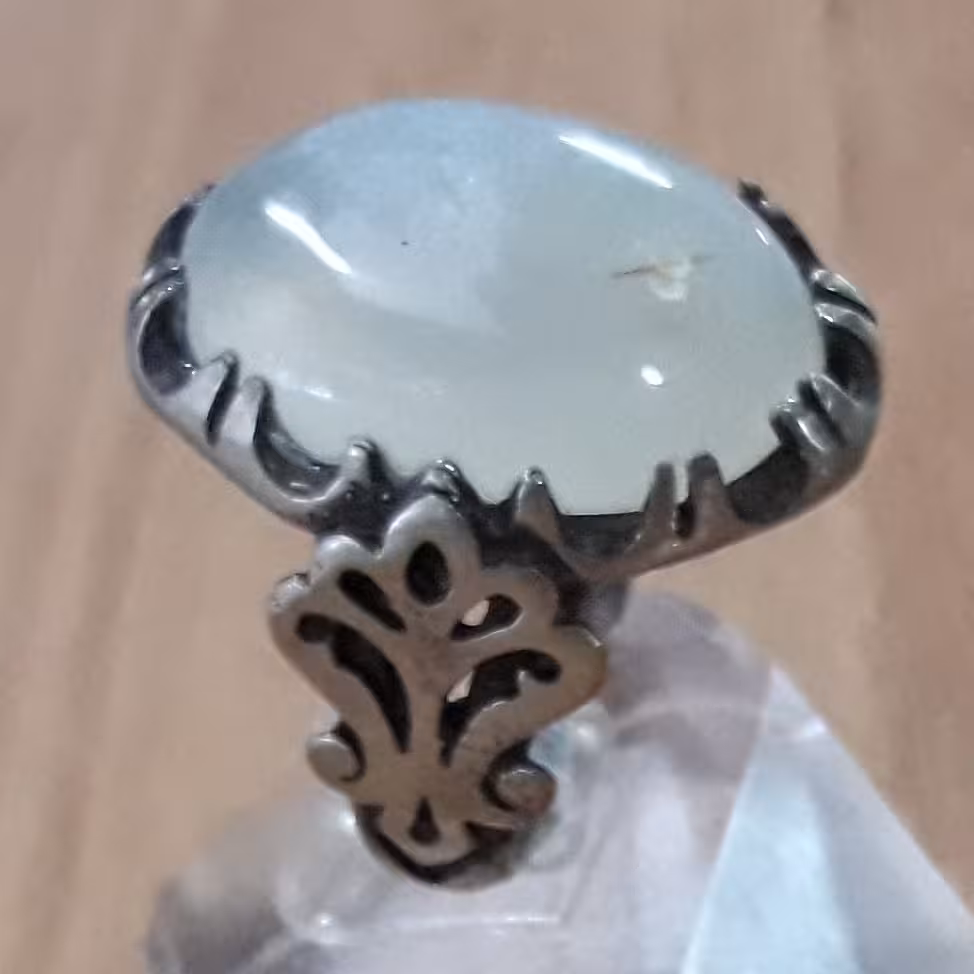 انگشتر عقیق نباتی