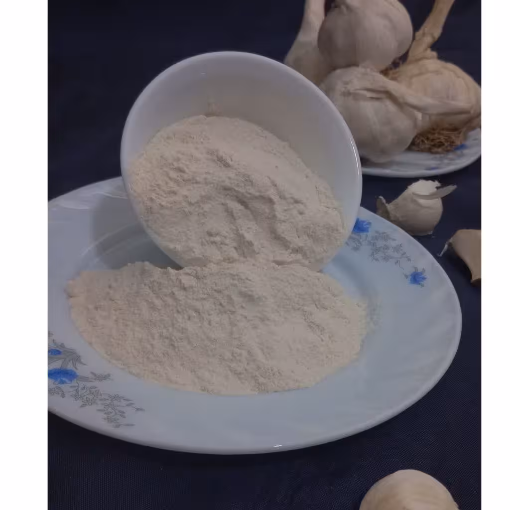 پودر سیر خالص  درجه یک اعلا در بسته بندی 100 گرمی