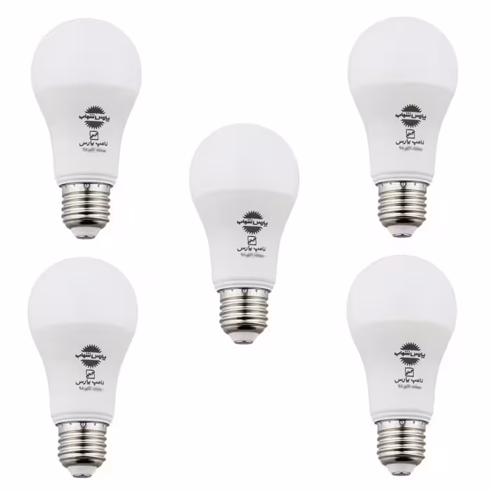 لامپ فوق کم مصرف 15 وات پارس شهاب مدل ka015 پایه E27 بسته 5 عددی