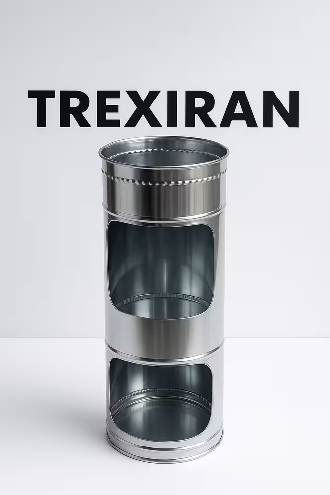 جاحبوباتی سطل فله اجیل گالوانیزه تیرکس سه طبقه