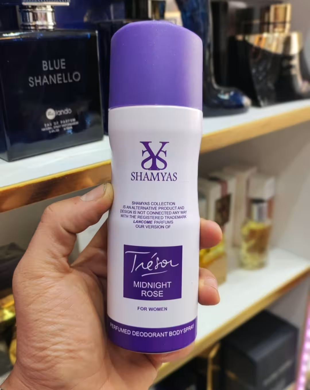 اسپری زنانه مید نایت رز 200 میل شمیاس MIDNIGHT ROSE