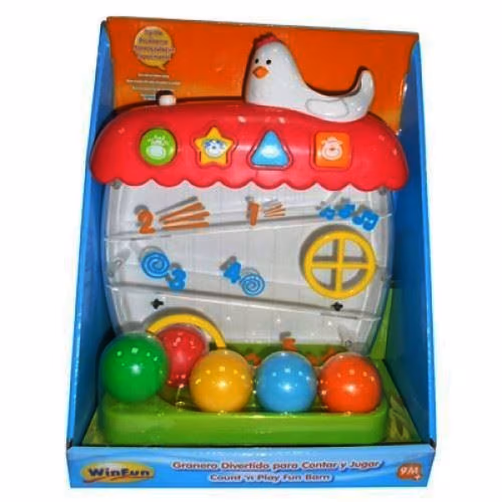 اسباب بازی مرغ وین فان Win Fun Count N Play Fun Barn