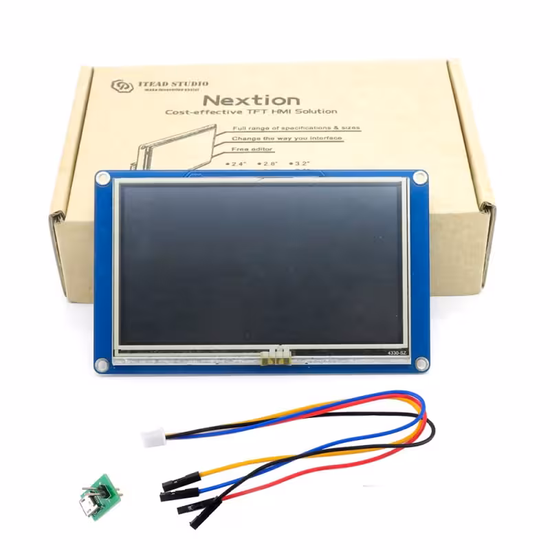 نمایشگر 43 اینچی فول کالر تاچ Nextion HMI