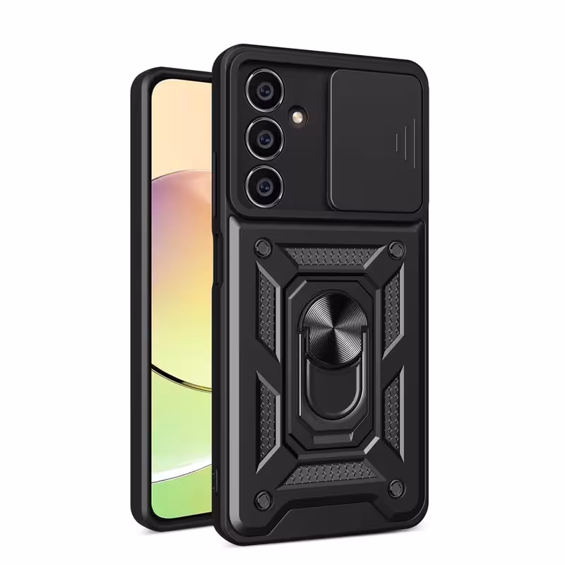 قاب ضد ضربه بتمنی کشویی هولدردار مناسب برای samsung A04 S