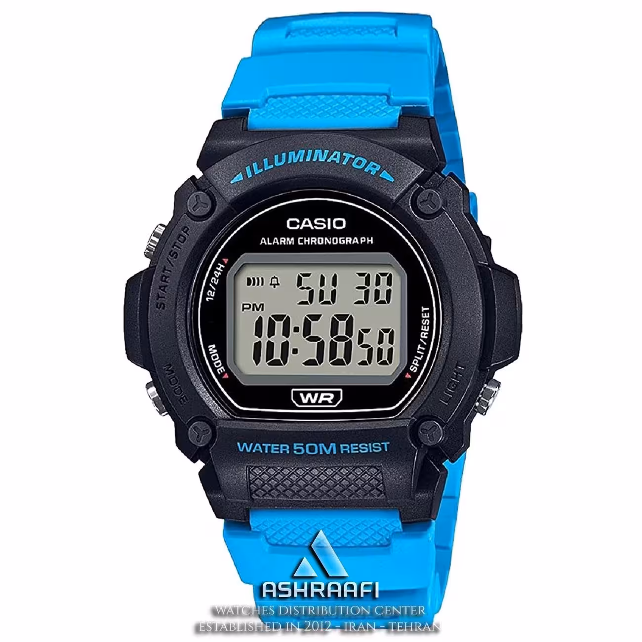 ساعت کاسیو دیجیتالی Casio W-219H-2A2V