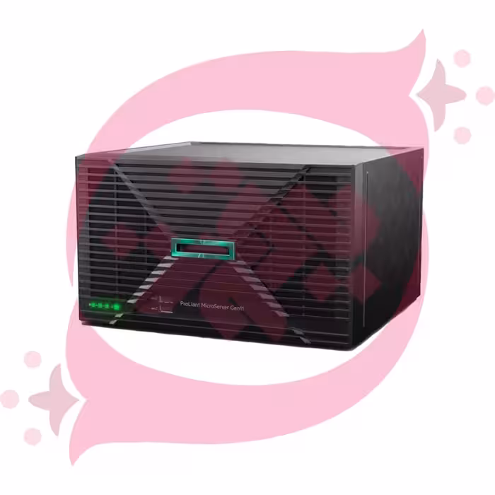 HPE MicroServer G11 E-2434 16GB VROC 4LFF-NHP 1TB 180W Ext PS Server P68822-001