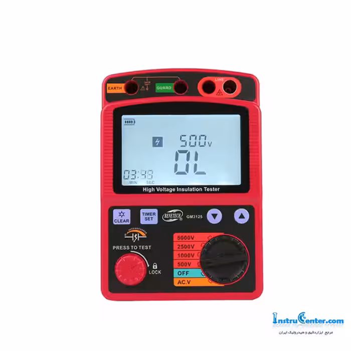 تستر عایق (میگر) مدل GM3125 ساخت کمپانی بنتک