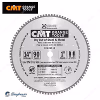 تیغ اره الماسه آهن بر قطر 35.5 سانتی متر 90 دندانه سی ام تی مدل CMT 226.090.14M (گالوانیزه)