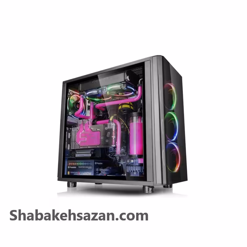 کیس کامپیوتر ترمالتیک مدل view31 Tempered Glass RGB