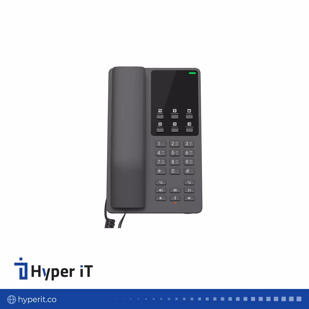 تلفن هتلی تحت شبکه Wifi مدل Grandstream GHP621w