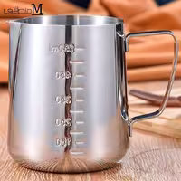 پیچر و شیرجوش استیل 600 میلی لیتر