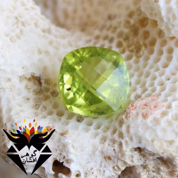 نگین زبرجد اصل خوش تراش کد N_1809