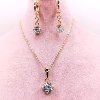 نیمست طرح نگین آویز برند ژوپینگ(بدون زنجیر)