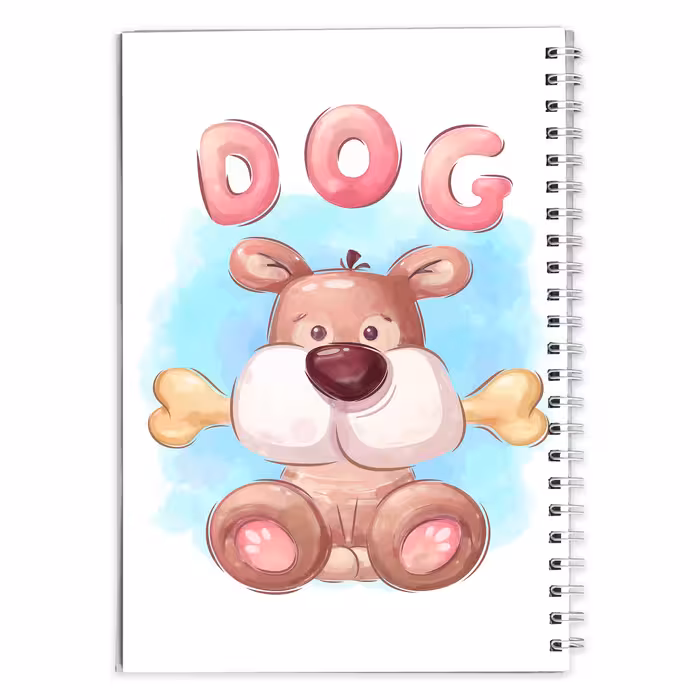 دفتر مشق فانتزی سگ