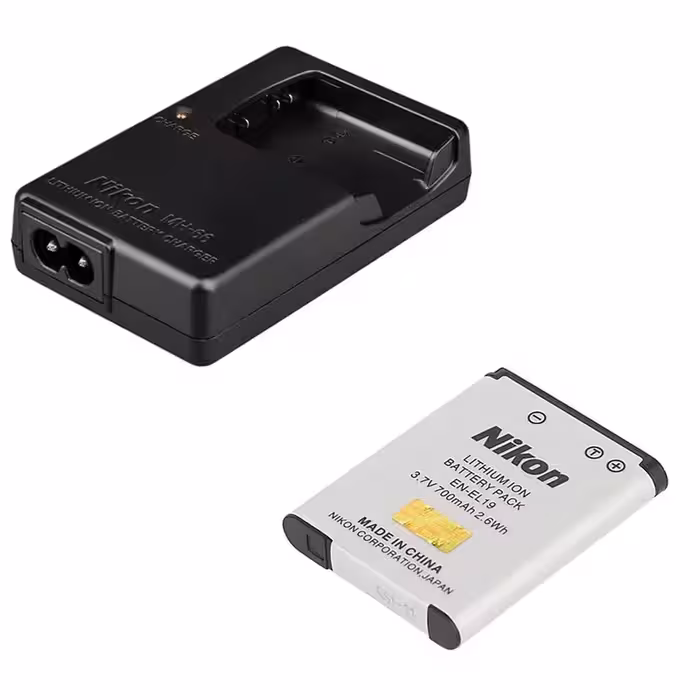 شارژر باتری دوربین مدل MH-66 به همراه باتری دوربین مدل EN-EL19