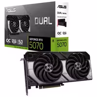 کارت گرافیک ایسوس مدل GeForce RTX5070 OC Edition با ظرفیت 12 گیگابایت GDDR7
