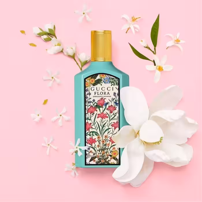 عطر ادکلن گوچی فلورا گورجس جاسمین اصل | Gucci Flora Gorgeous Jasmine 100 ml