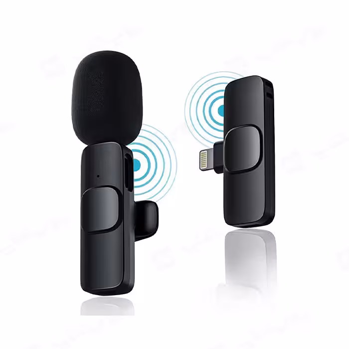 میکروفن یقه ای تکی لایتنینگ مدل K9 (مخصوص گوشی های آیفون)