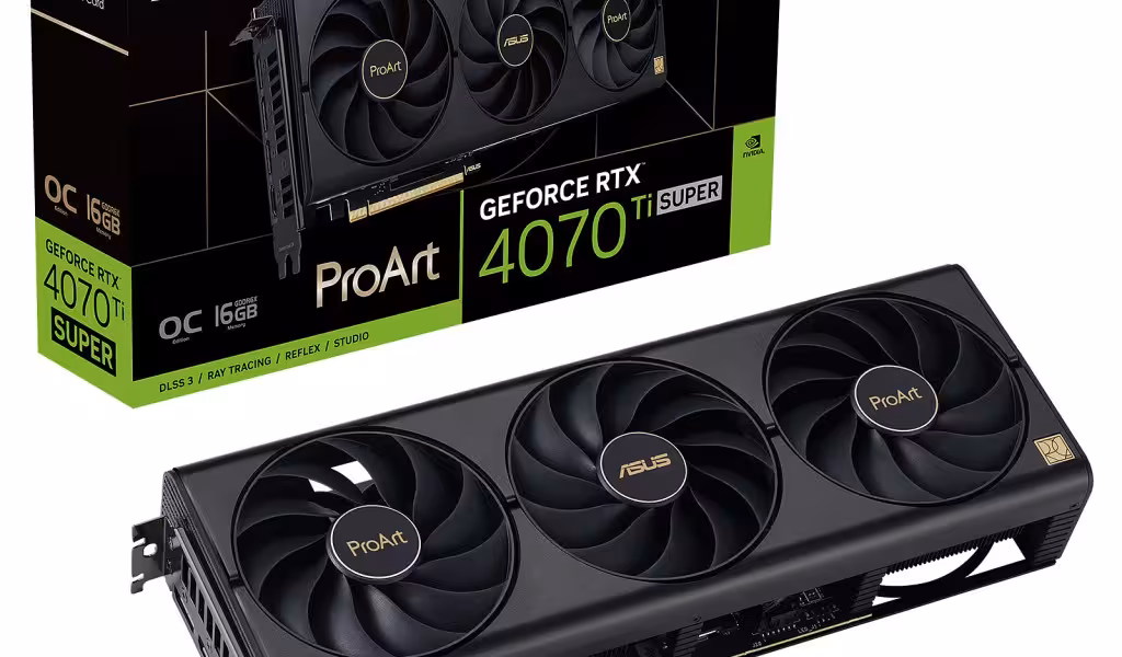کارت گرافیک RTX 4070Ti Super Asus ProArt OC 16GB