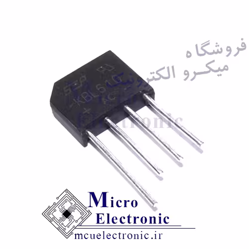 پل دیود شانه ای KBL610 6A