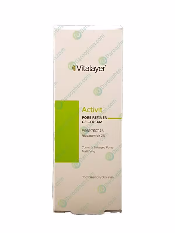 ژل کرم جمع کننده منافذ باز اکتی ویت ویتالیر پوست چرب30 میلی لیتر – Vitalayer Activit Pore Refiner Gel Cream 30 ml
