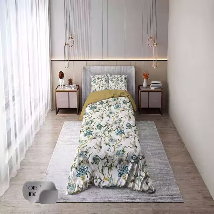 روتختی طرح پرنده و گل کد 161