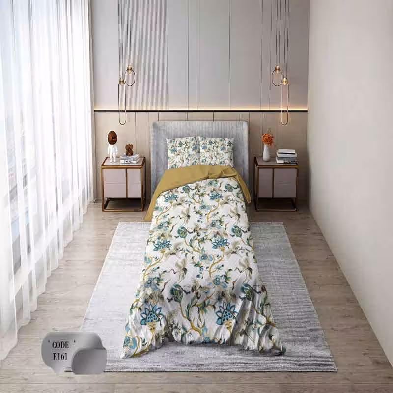 روتختی طرح پرنده و گل کد 161