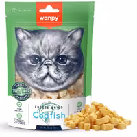 تشویقی گربه ونپی طعم ماهی کاد مدل Freeze Dried