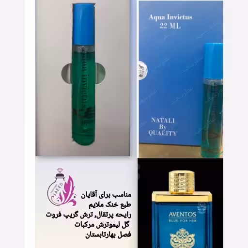 ادکلن اینوکتوس آبی کادویی قلمی 22 میل