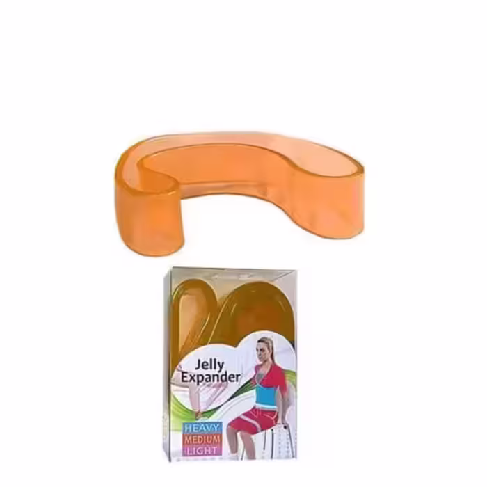 کش مینی لوپ ژله ای نارنجی مدل Jelly Expander 1043-M