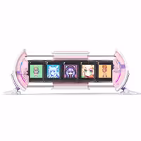 نمایشگر پیکسلی Divoom Times Gate Pixel Art Display Pink