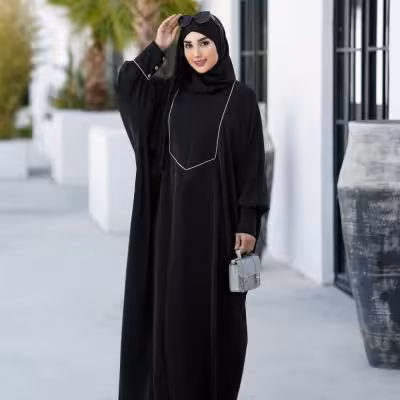 مانتو عبایی مغزی دوزی