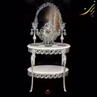 آینه و شمعدان آلومینیومی کد (53)