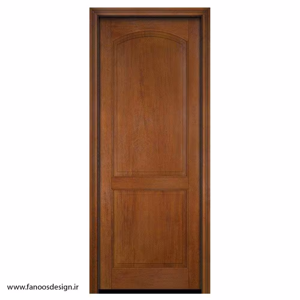 درب MDF اتاق خواب با روکش طبیعی کد 1354