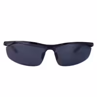 عینک آفتابی مردانه پلیس تمام مشکی نیم فریم 2206/1