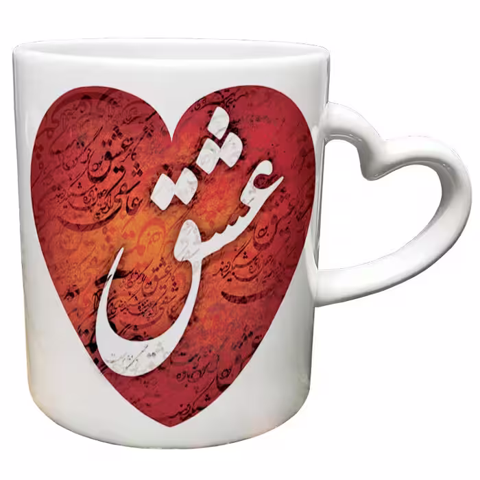 خرید ماگ-لیوان  دسته ساده  عاشقانه کد 179