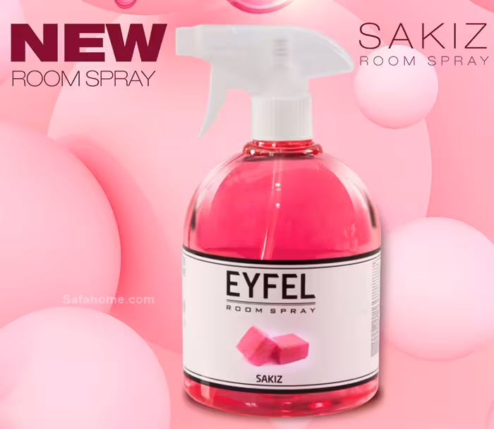 اسپری خوشبوکننده محیط ایفل با رایحه آدامس